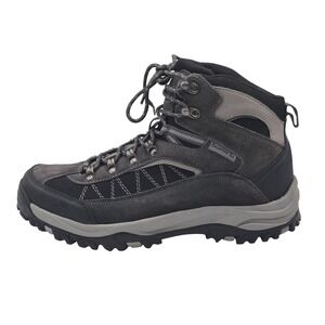 Bearpaw Snow Hiking Boots Mens Size 11W Gray Leather Trail Outdoor U12U020A-5W